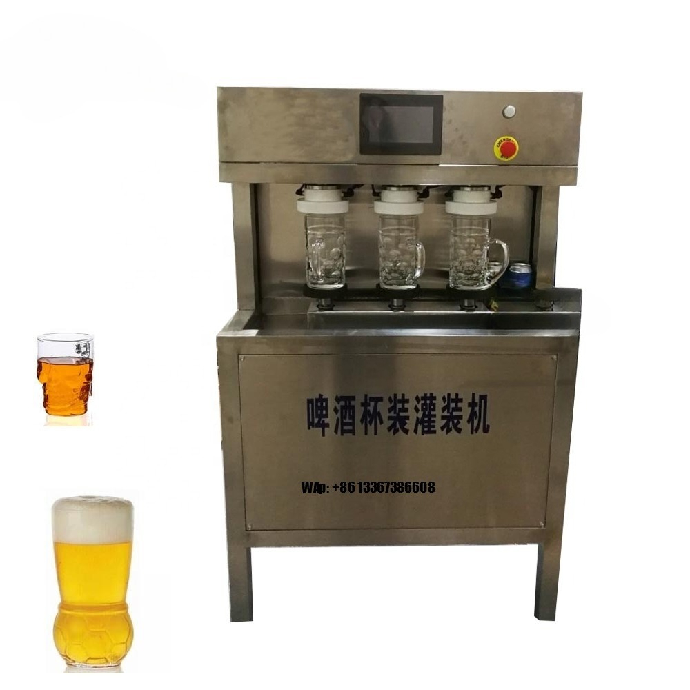 Wine Vodka Beer - Bardak İçin Manuel Bira Dolum Makinesi,