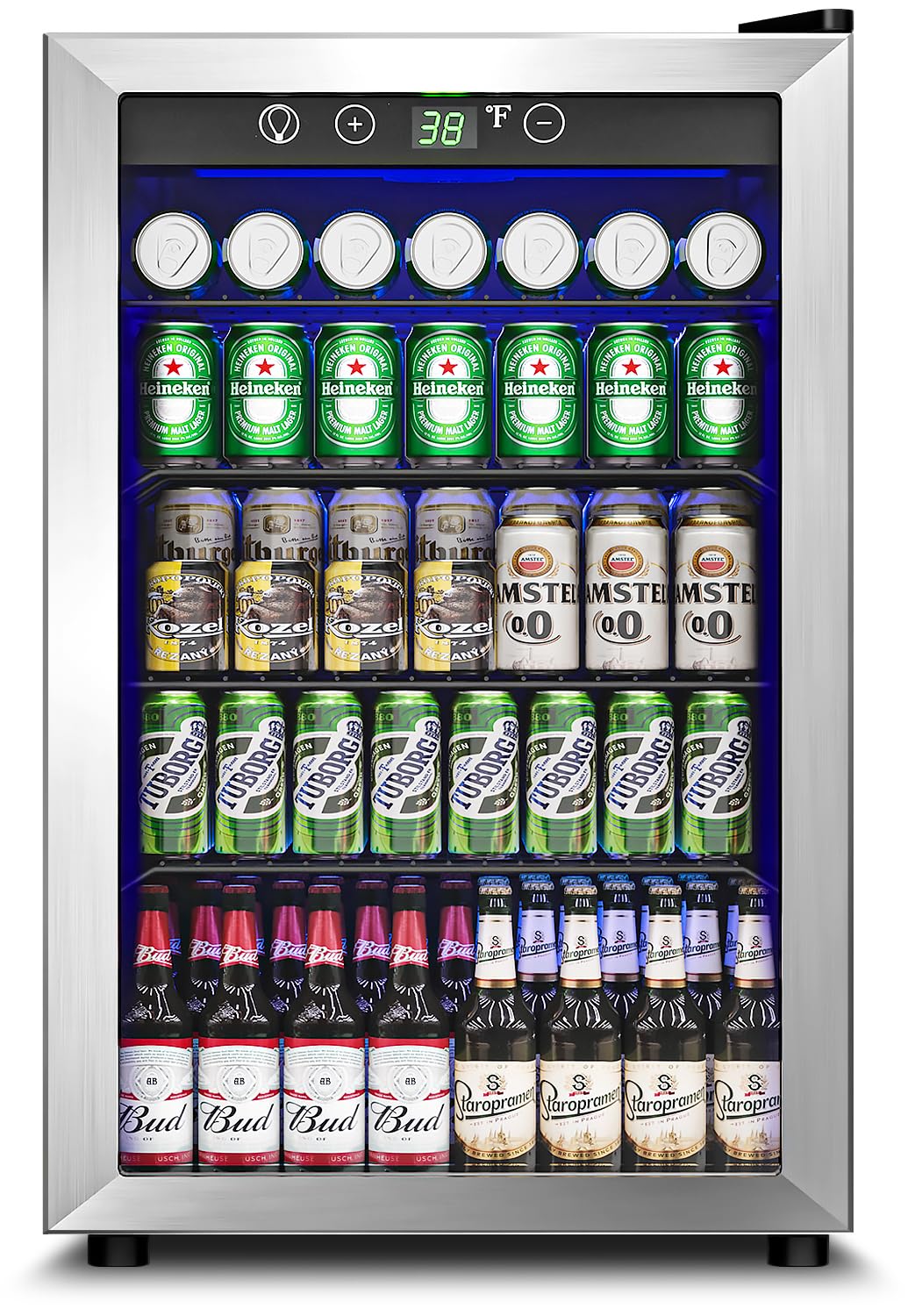 Wine Beer Mini Fridge - 4,5 Cu.Ft İçecek Soğutucu Buzdolabı -