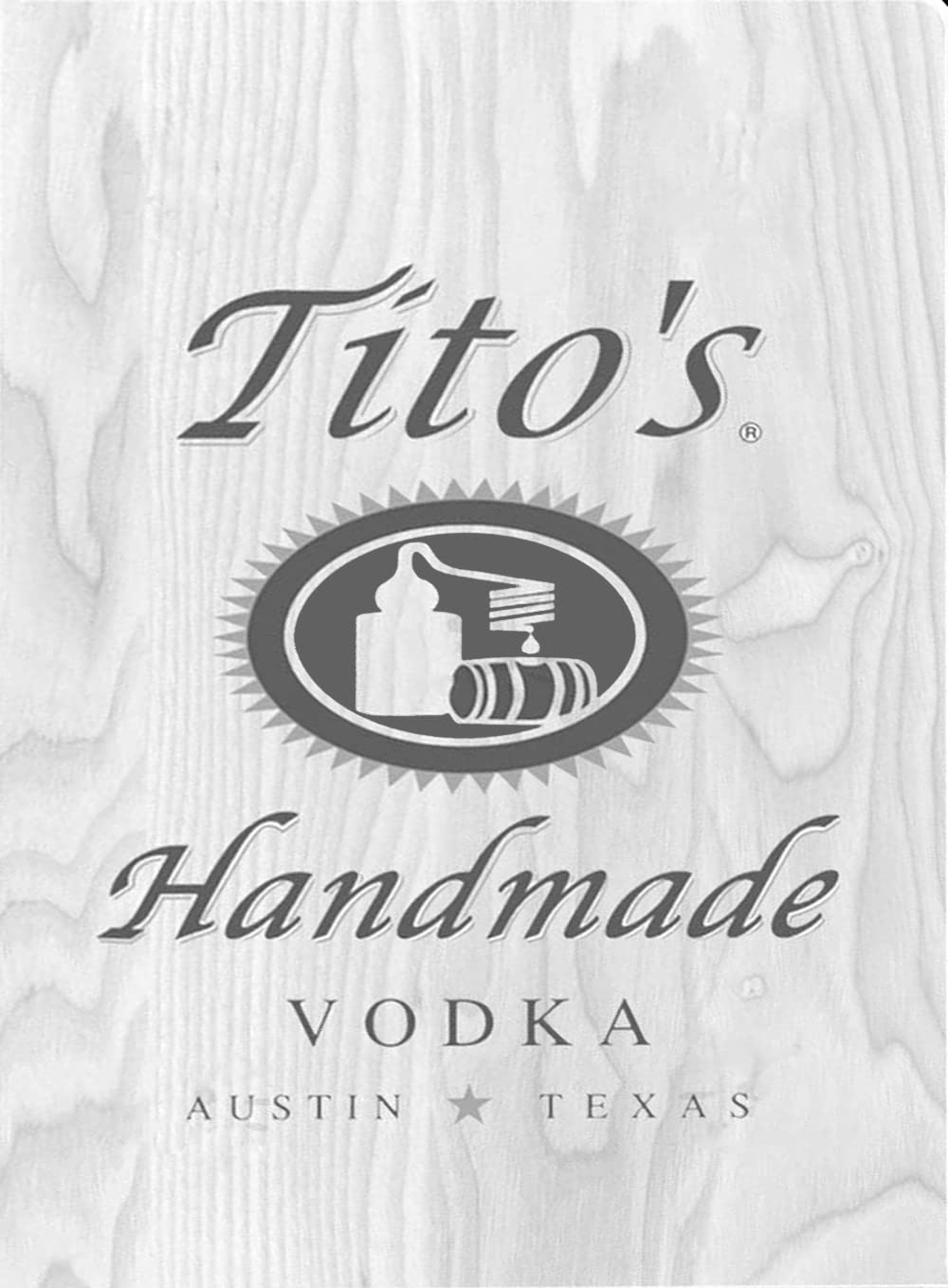 Wine Vodka Beer - 8 X 12 İnç Metal Tabela