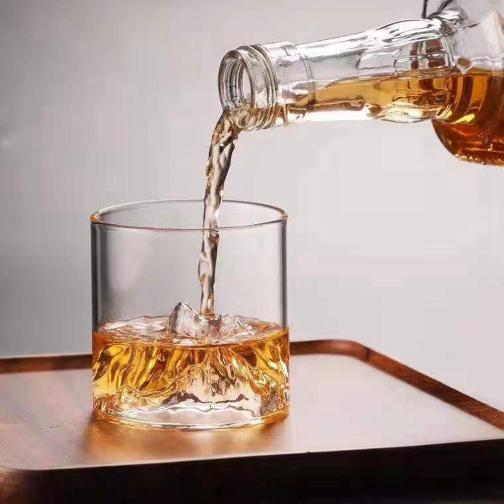 Wine Vodka Beer - El yapımı votka bardağı, şarap içme
