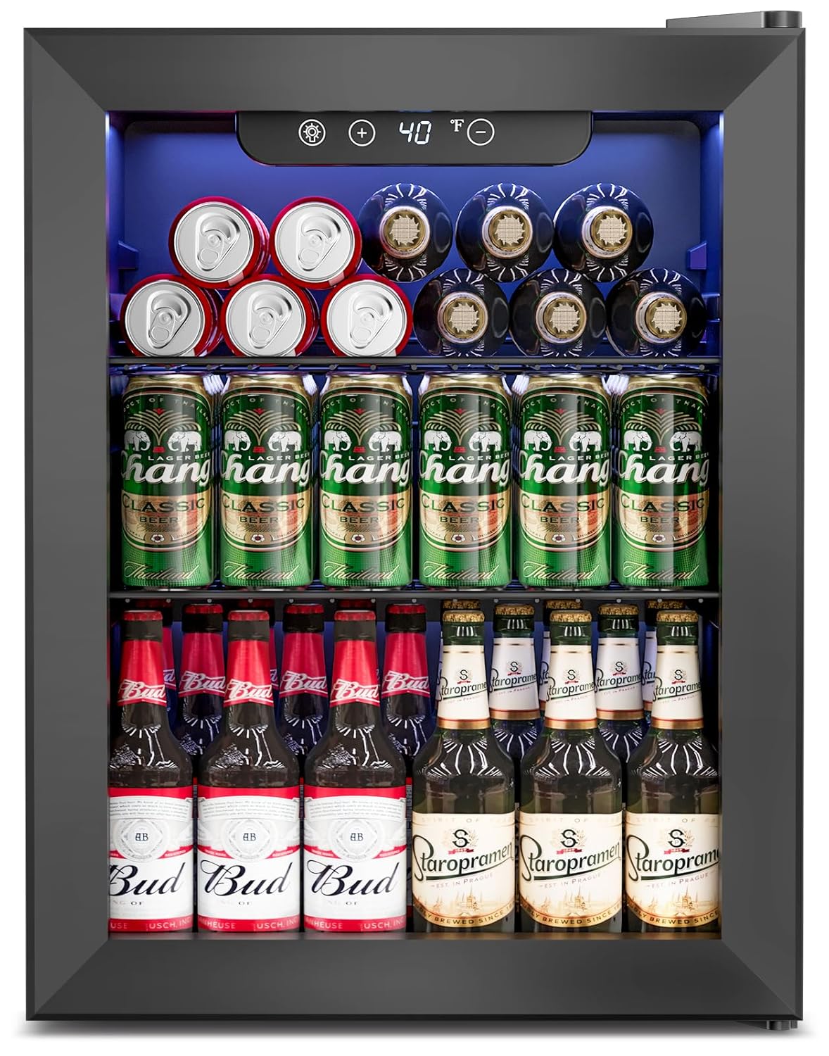 Wine Beer Mini Fridge - 1.7 Cu.Ft İçecek Buzdolabı Soğutucu -