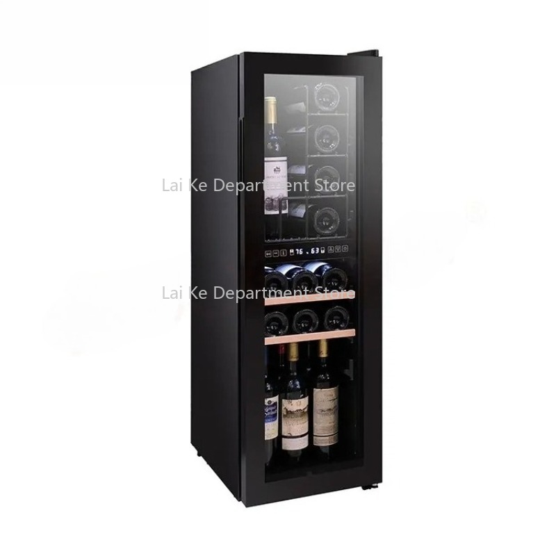 Wine Beer Mini Fridge - Süpermarket Camlı Soğutucu Mini Buzdolabı Makyaj