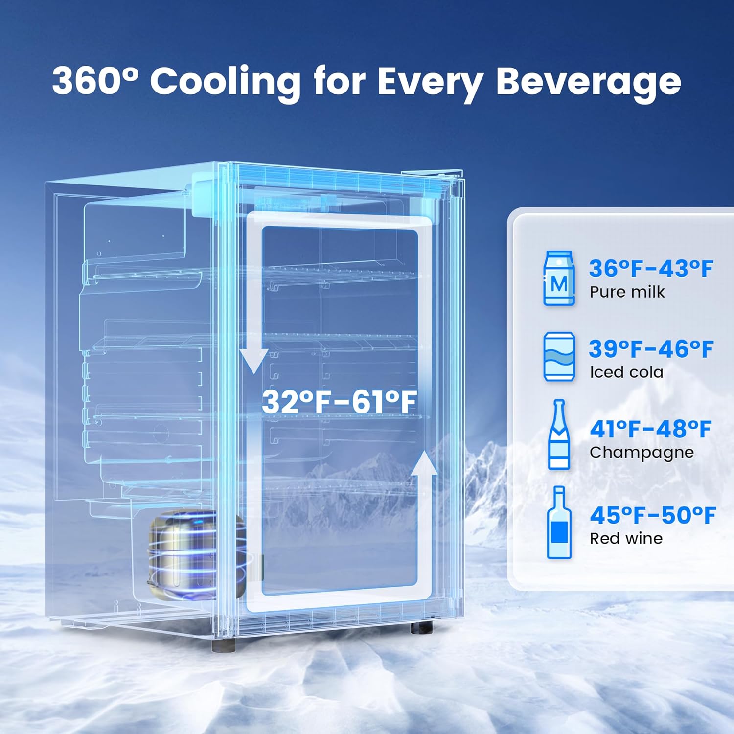 4,5 Cu.Ft İçecek Soğutucu Buzd - Wine Beer Mini Fridge incelemesi ve fiyatı