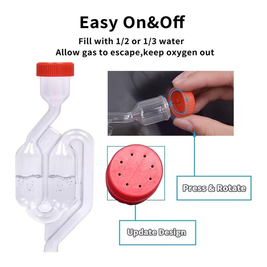 Gıda Sınıfı Contalı S-Şekilli  - Wine Beer Making Supplies incelemesi ve fiyatı