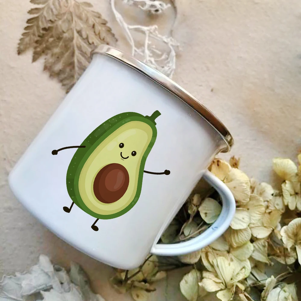 Karikatür avokado baskı emaye  - Wine Beer Best incelemesi ve fiyatı