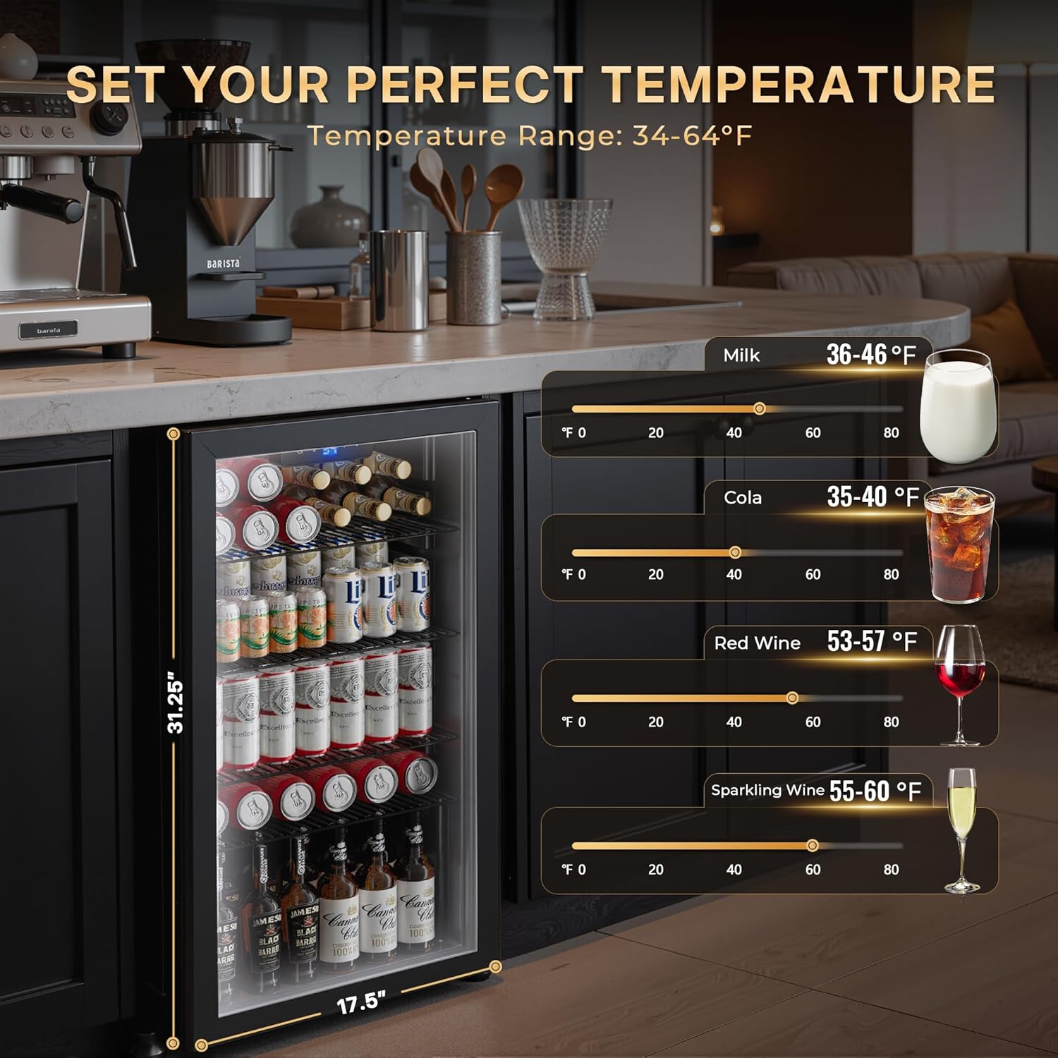 130 Kutu İçecek Buzdolabı, 3.2 - Wine Beer Mini Fridge incelemesi ve fiyatı