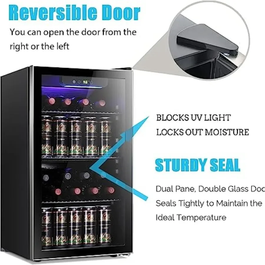 26 Şişe 130 Kutu Şarap Soğutuc - Wine Beer Mini Fridge incelemesi ve fiyatı