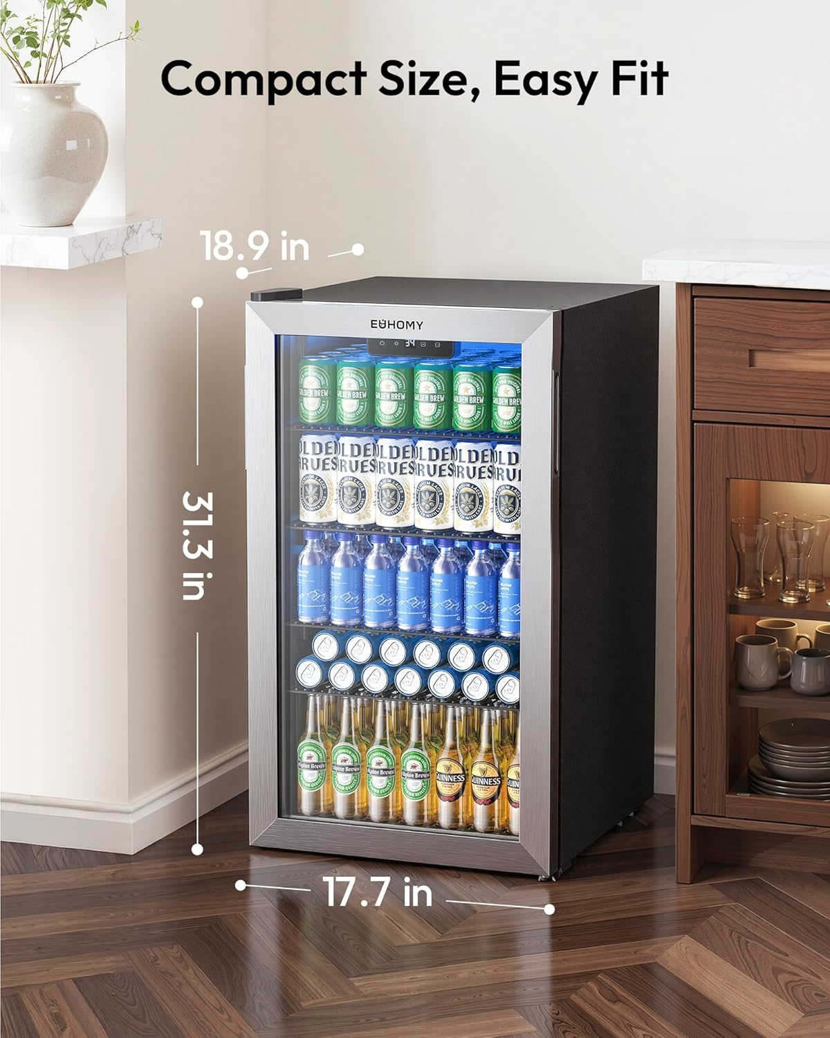 Mini Buzdolabı 130 Kutu İçecek - Wine Beer Mini Fridge incelemesi ve fiyatı