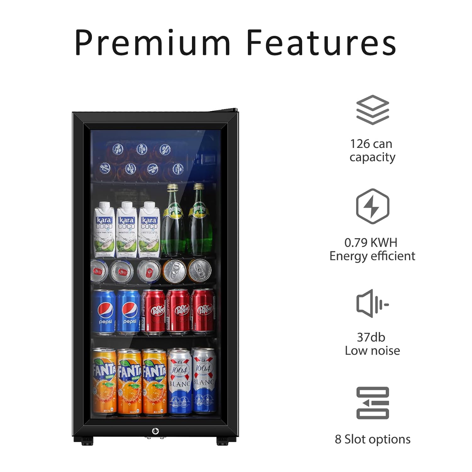 İçecek Buzdolabı, 3.2 Cu.ft Çi - Wine Beer Mini Fridge incelemesi ve fiyatı