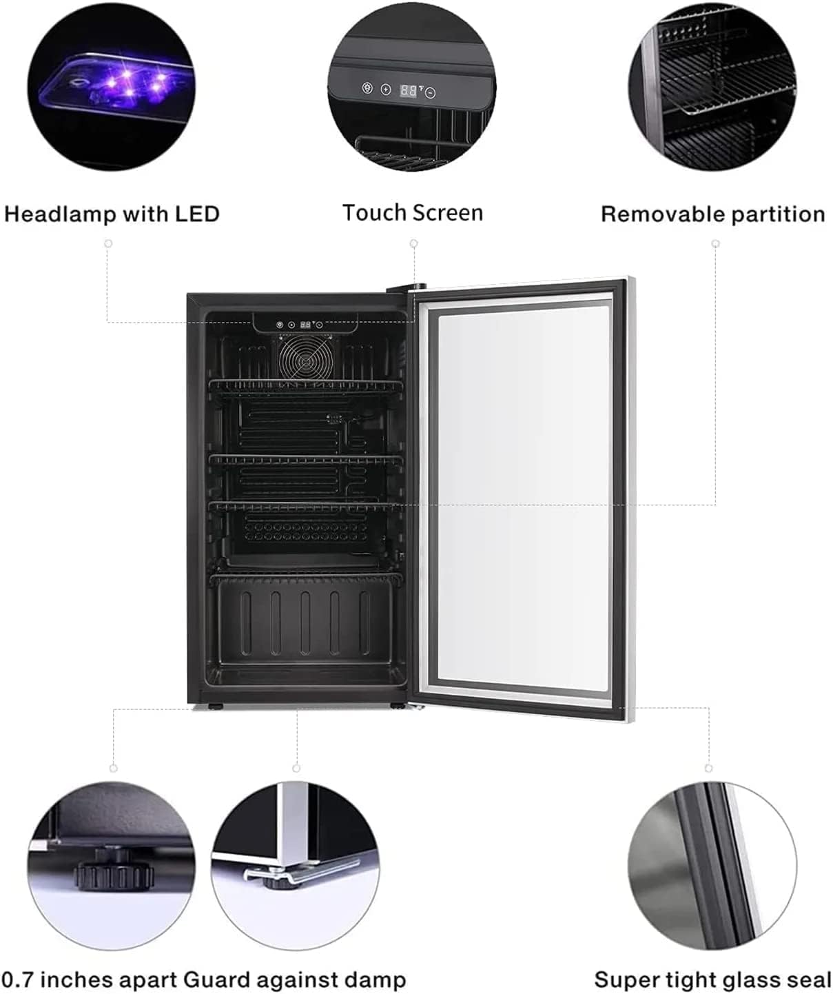 26 Şişe 130 Kutu Şarap Soğutuc - Wine Beer Mini Fridge incelemesi ve fiyatı