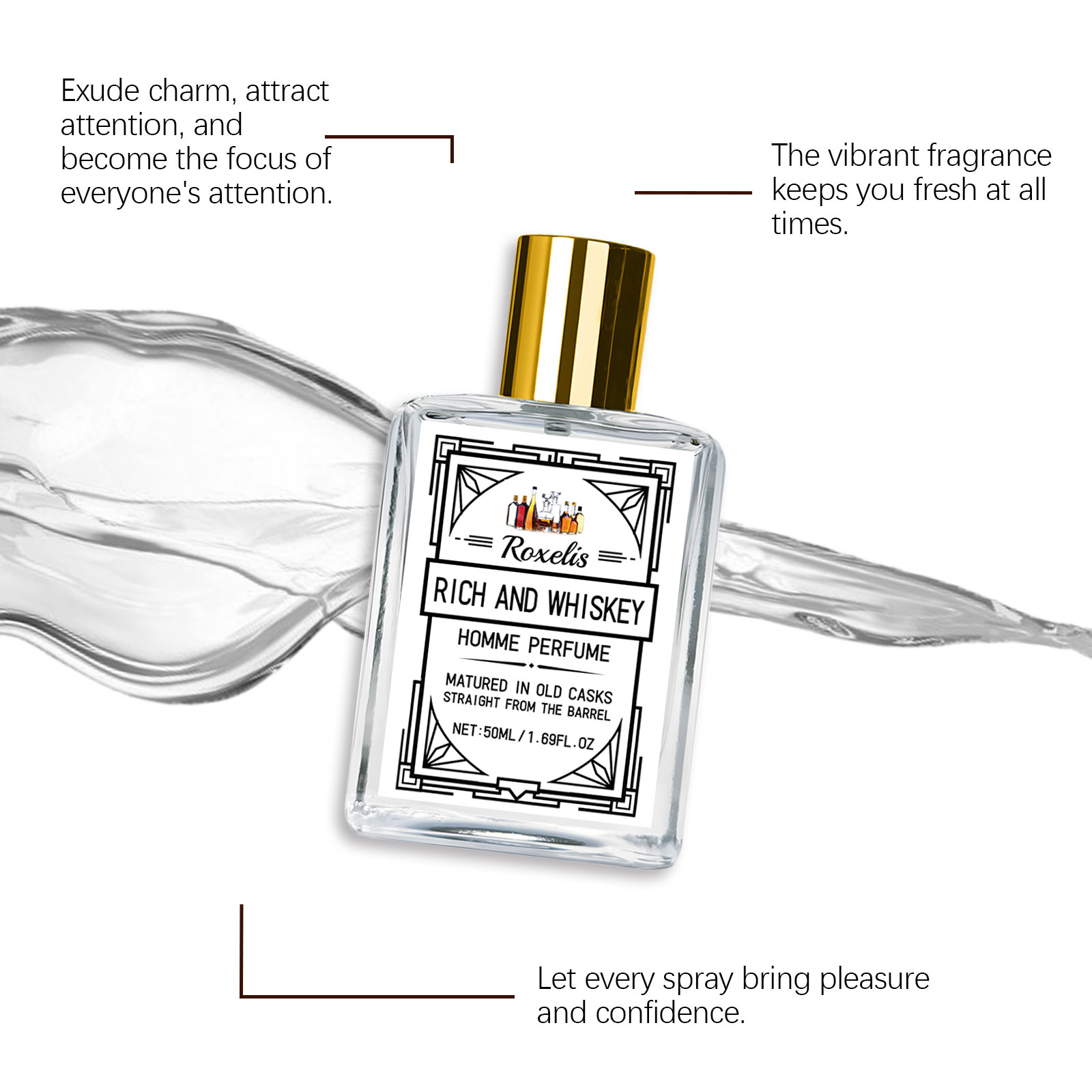 Roxelis 50ml Charm Whisky Erke - Wine&Beer Help incelemesi ve fiyatı