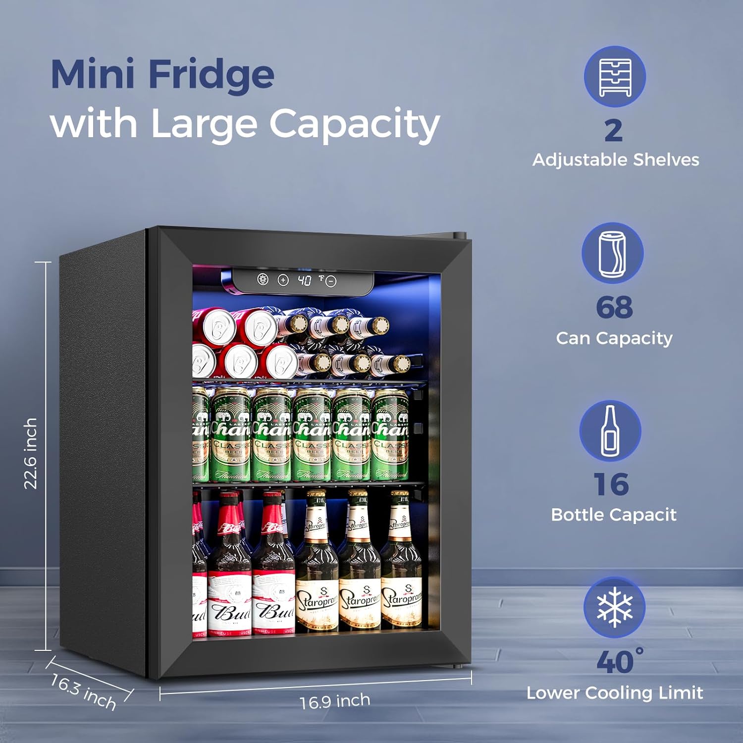 1.7 Cu.Ft İçecek Buzdolabı Soğ - Wine Beer Mini Fridge incelemesi ve fiyatı