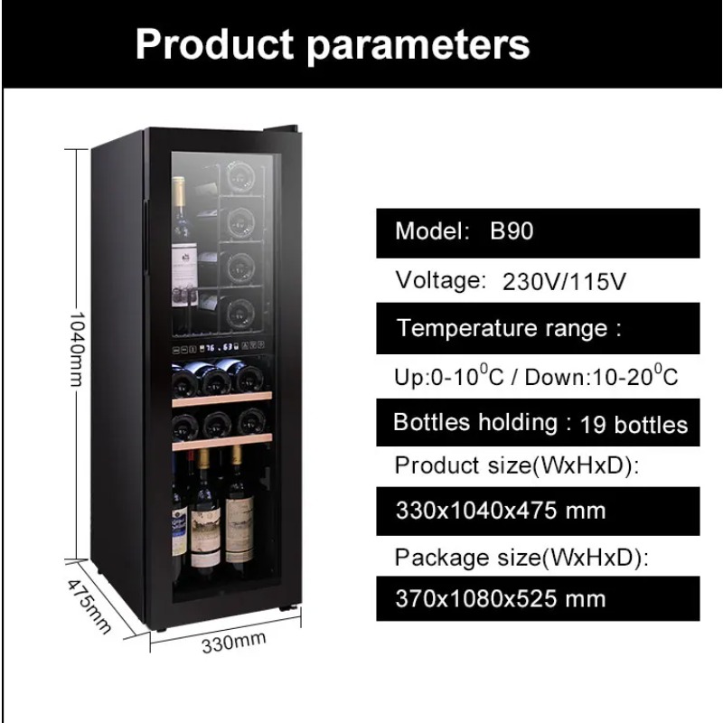 Süpermarket Camlı Soğutucu Min - Wine Beer Mini Fridge incelemesi ve fiyatı
